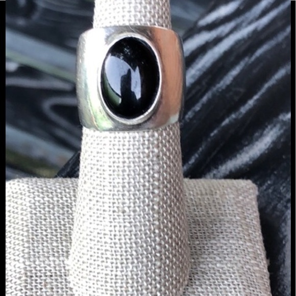 Jewelry - Sterling silver onyx ring 925 Jewelry - Sterling silver onyx ring 925